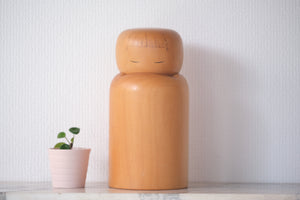 Exclusive Vintage Sosaku Kokeshi by Yuji Kawase 川瀬祐志作 (1938-) | 24 cm