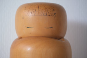 Exclusive Vintage Sosaku Kokeshi by Yuji Kawase 川瀬祐志作 (1938-) | 24 cm