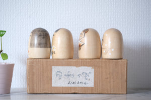 Four Season Vintage Kokeshi | With Original Box | 6 cm