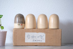 Four Season Vintage Kokeshi | With Original Box | 6 cm