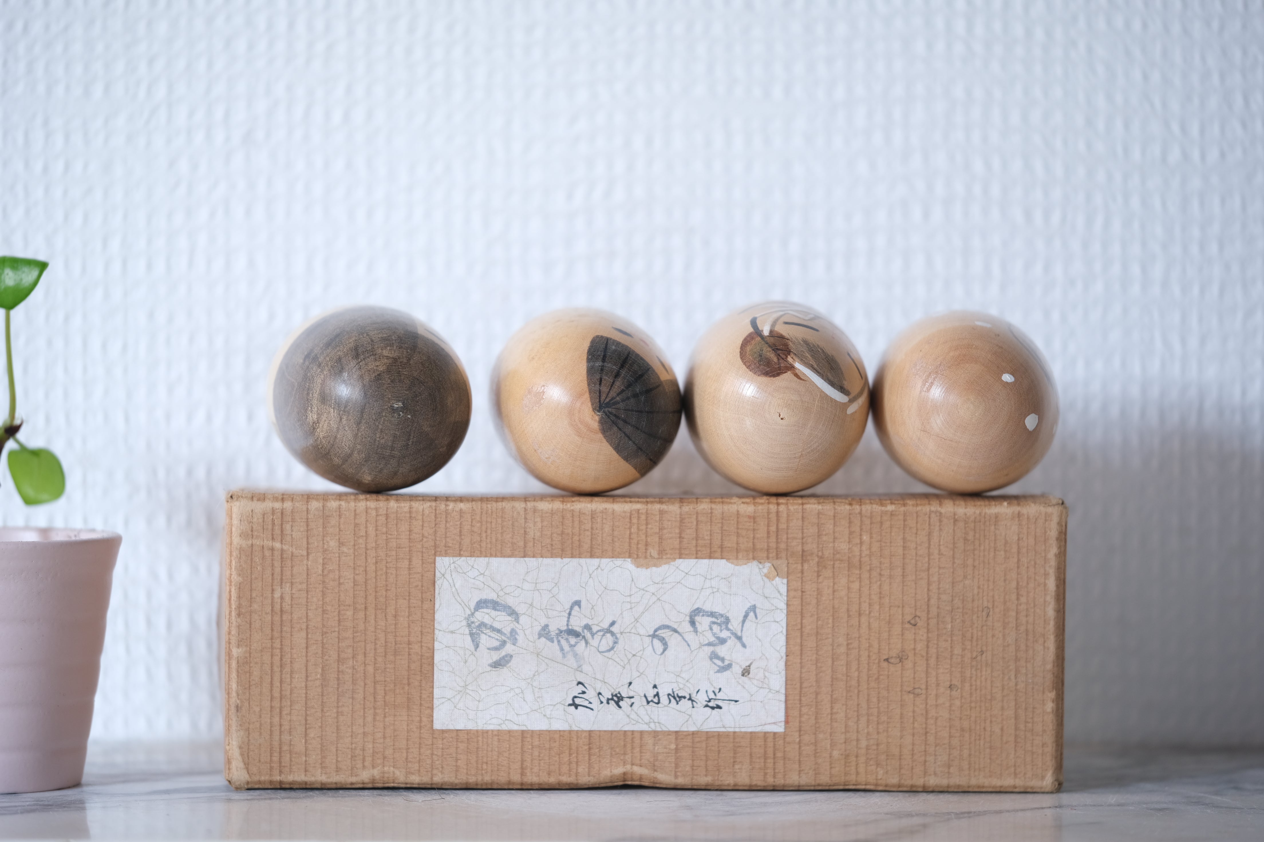Four Season Vintage Kokeshi | With Original Box | 6 cm
