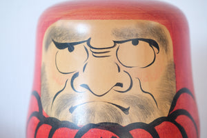 Rare Vintage Daruma | Dated: 1990 | 13,5 cm