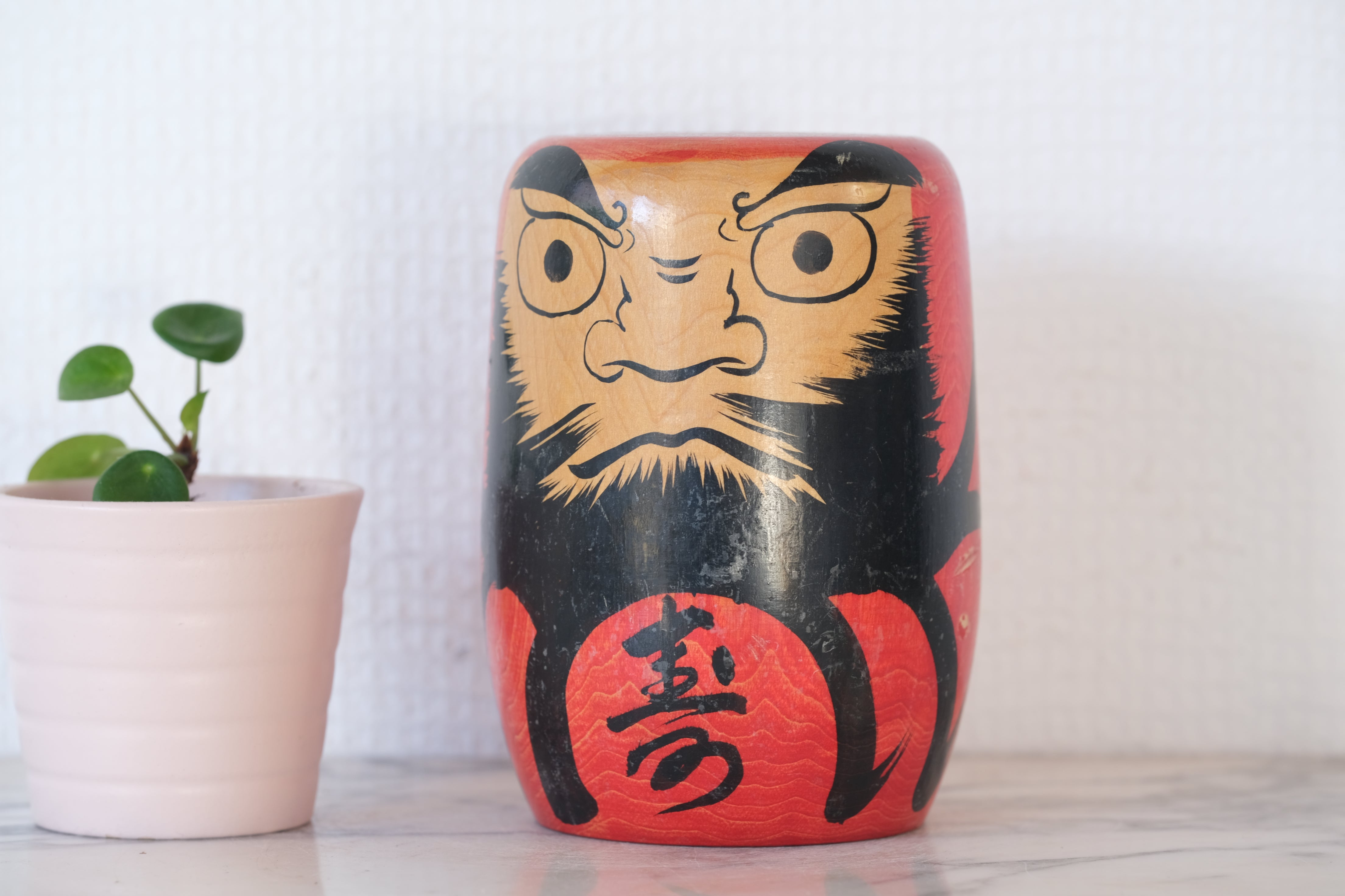 Vintage Daruma | Dated: 1979 | 12 cm