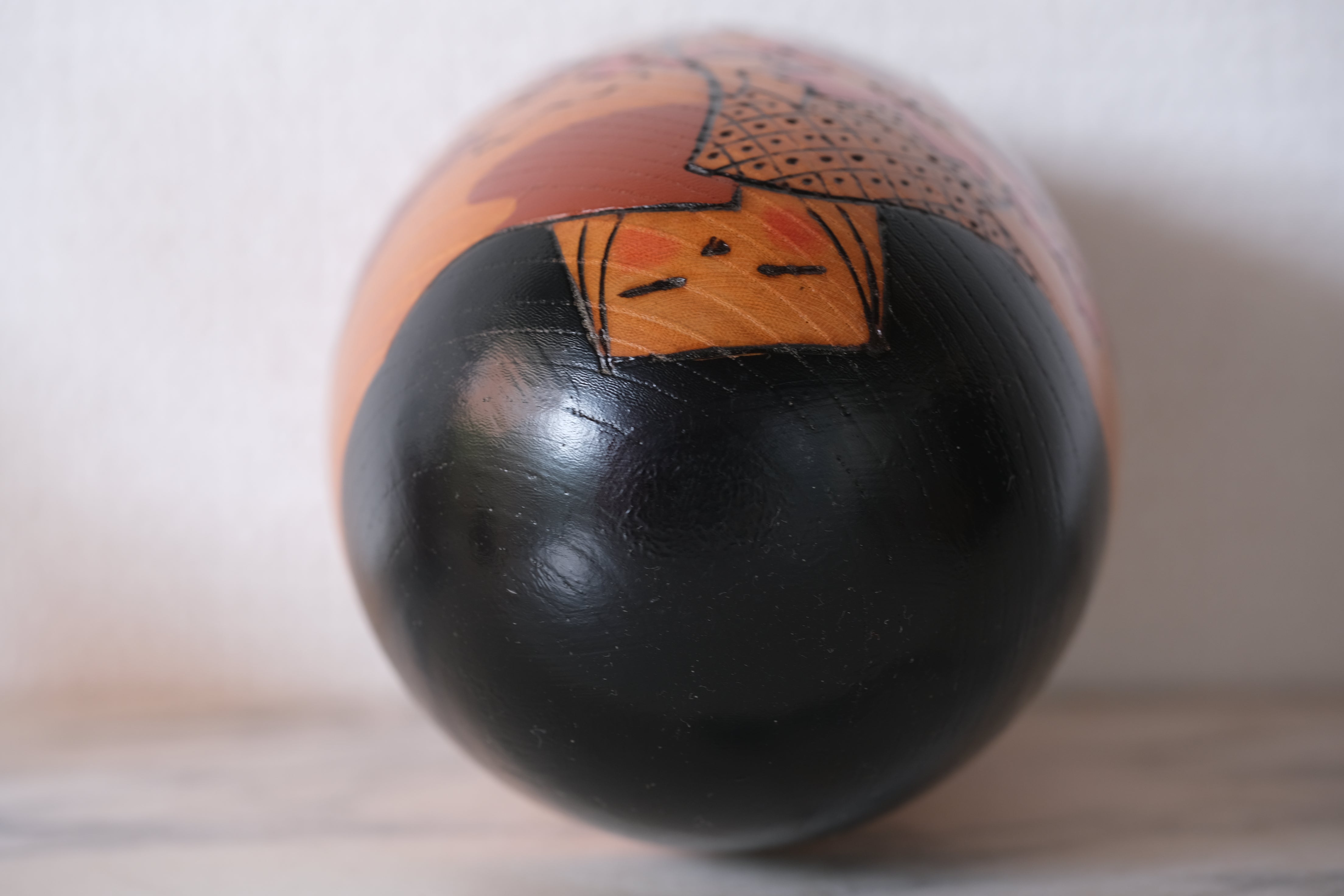 Vintage Gumma Kokeshi by Miyashita Hajime 宮下 はじめ (1940-) | With Original Box | 18,5 cm