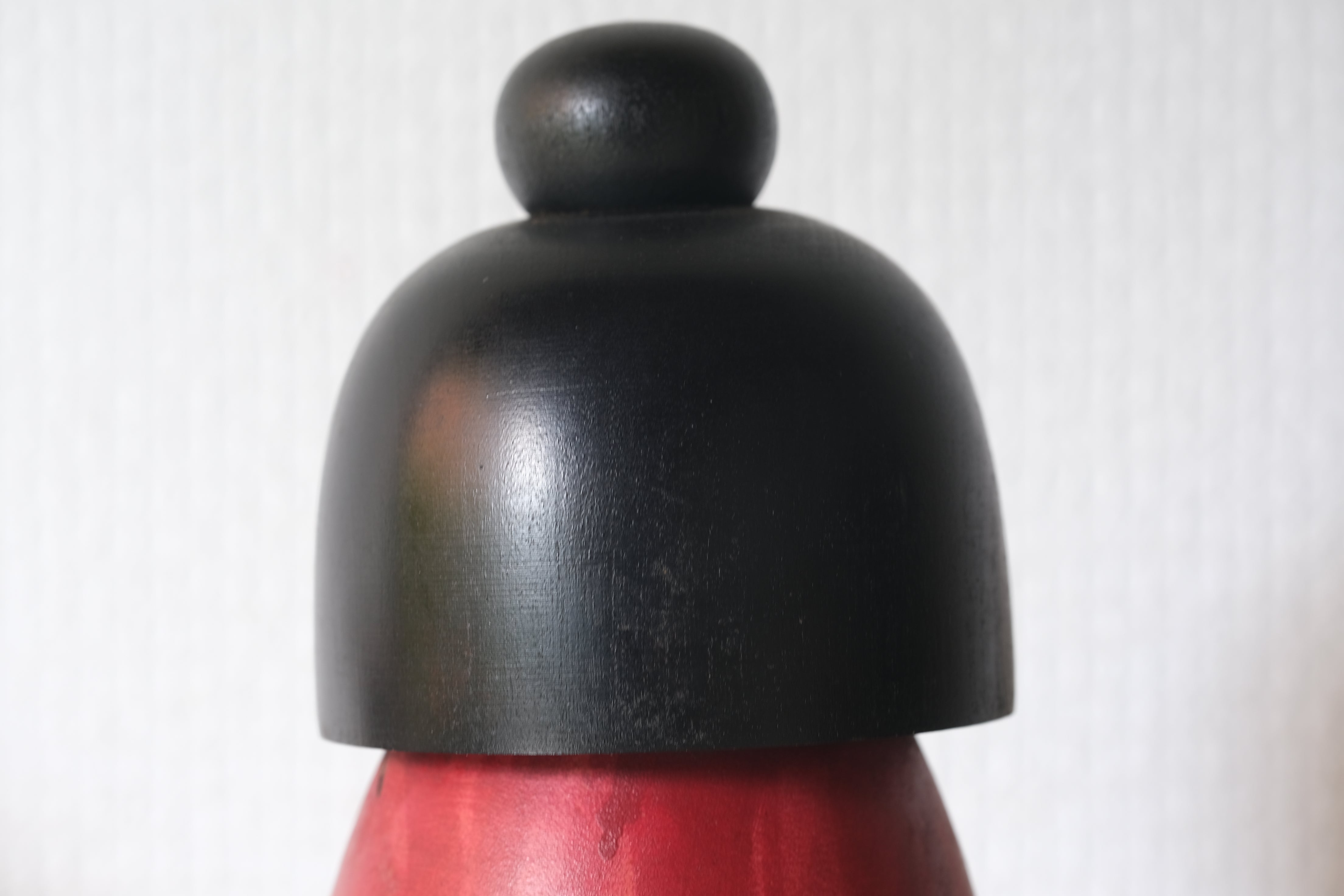 Rare Vintage Gumma Kokeshi By Kazuo Takamizawa 高見沢一夫 (1927-) | 14,5 cm