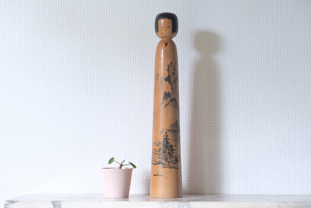 Exclusive Vintage Matagoro Kokeshi | 36 cm