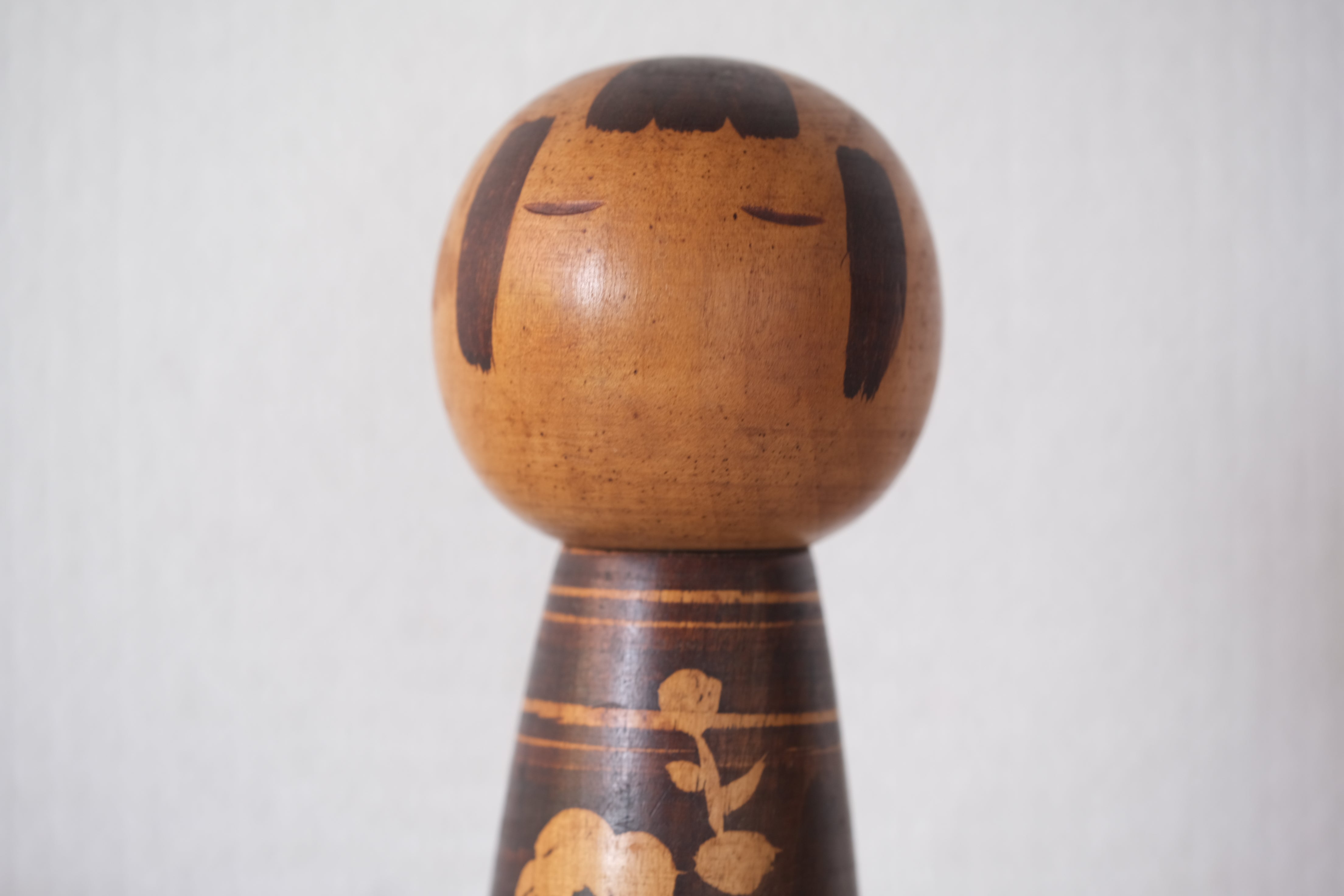 Vintage Creative Kokeshi By Kenichi Murakami 村上けんー (1929-) | 13 cm