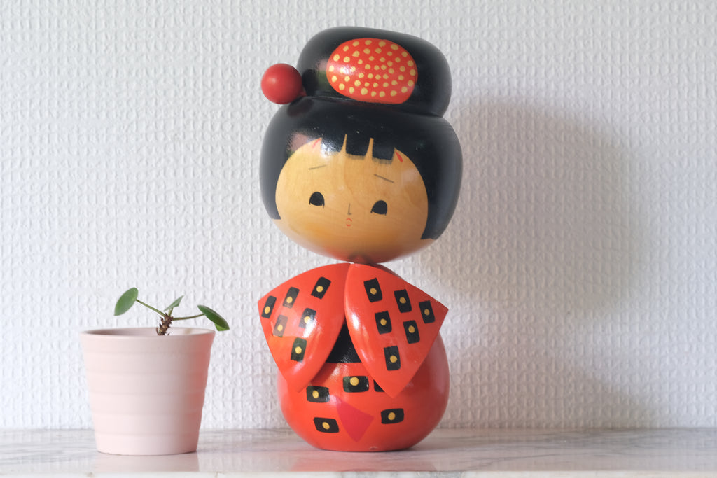 Cute Vintage Creative Kokeshi from Sogen Department Store | 20,5 cm