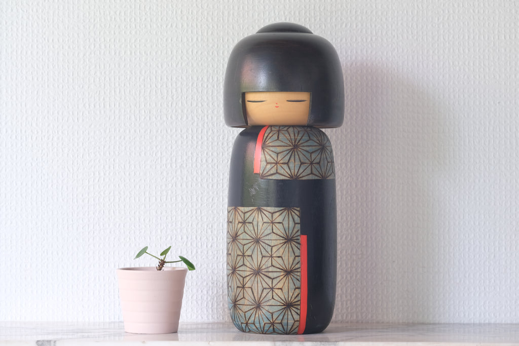 Vintage Gumma Kokeshi By Yuji Kawase 川瀬祐志作 (1938-) | 28,5 cm