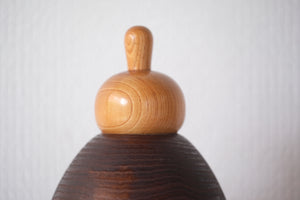 Exclusive Vintage Creative Kokeshi Attributed to Issetsu Kuribayashi 栗林 一雪 (1924-2011) | 15,5 cm