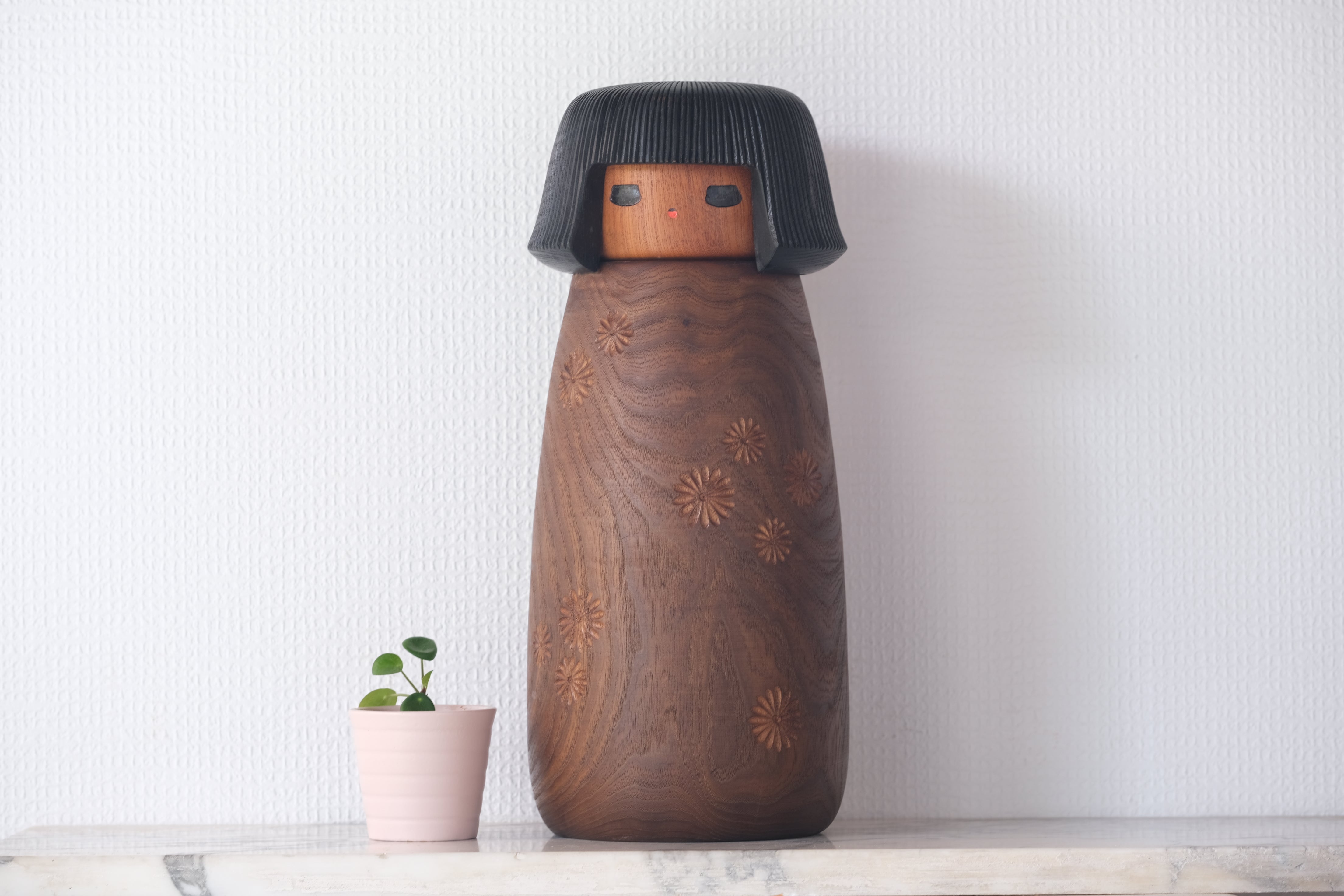 Exclusive Vintage Creative Kokeshi By Sanpei Yamanaka 山中三平 (1926-2012) | 34 cm