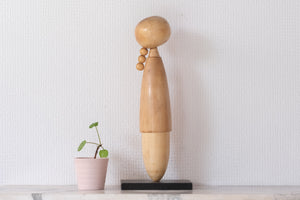 Exclusive Vintage Creative Kokeshi by the famous Shozan Shido 志形尚山 (1932-1995) | 33,5 cm