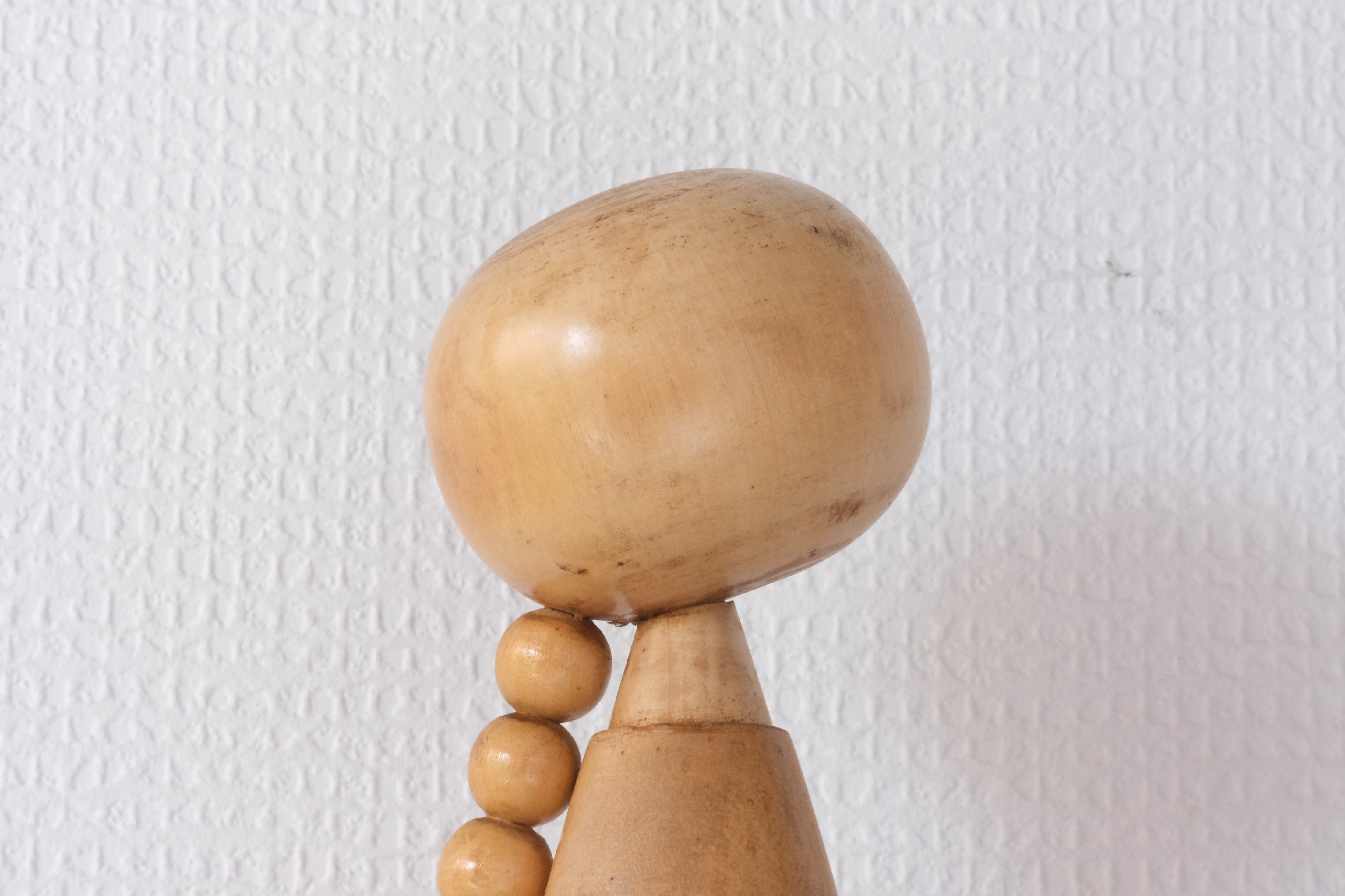 Exclusive Vintage Creative Kokeshi by the famous Shozan Shido 志形尚山 (1932-1995) | 33,5 cm