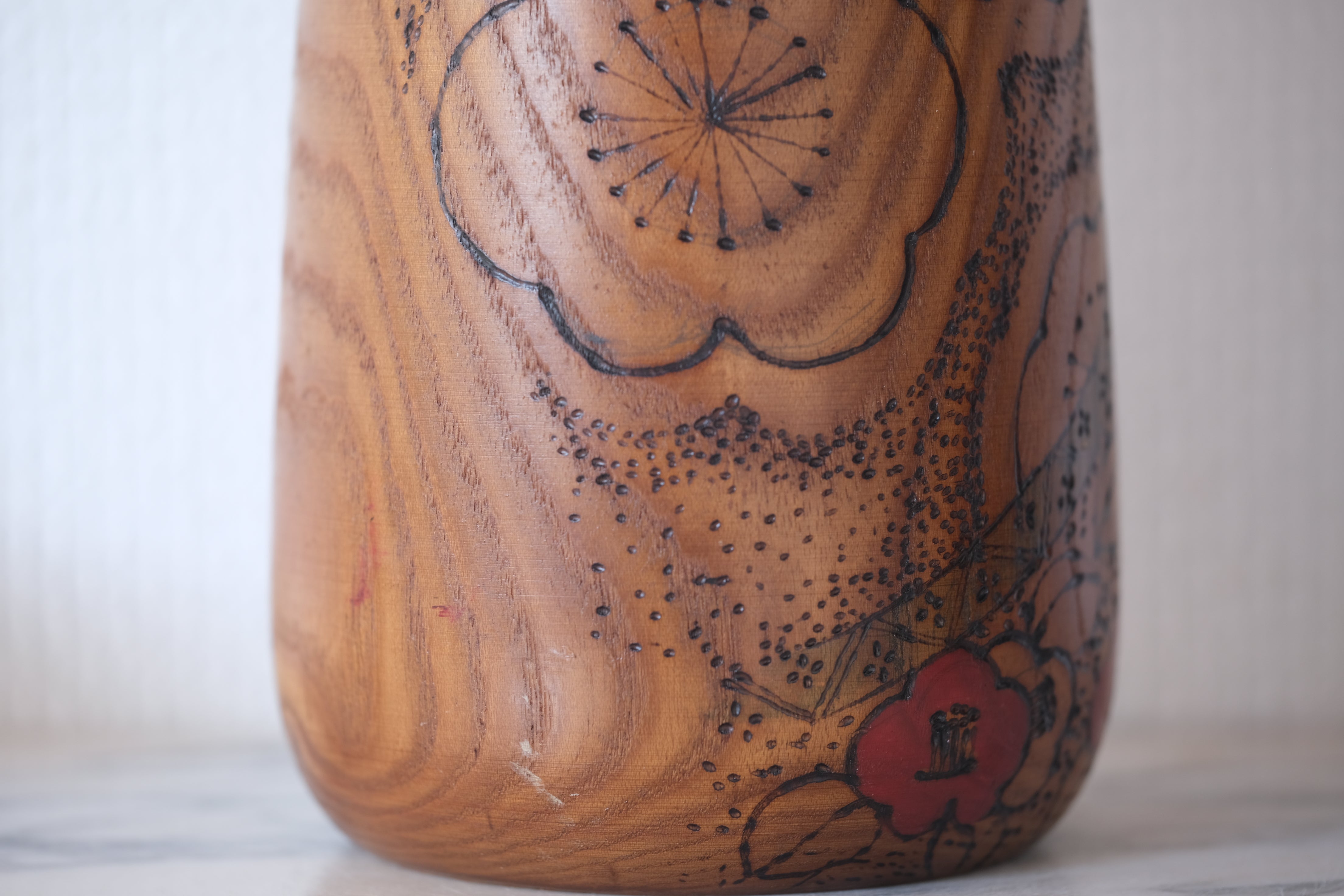 Exclusive Vintage Creative Kokeshi by Kazuo Takamizawa /高見沢一夫 (1927- ) | 36 cm