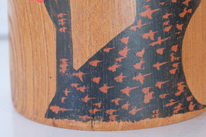 Exclusive Pair of Vintage Kijiyama Kokeshi by Onodera Koraku | 30 cm