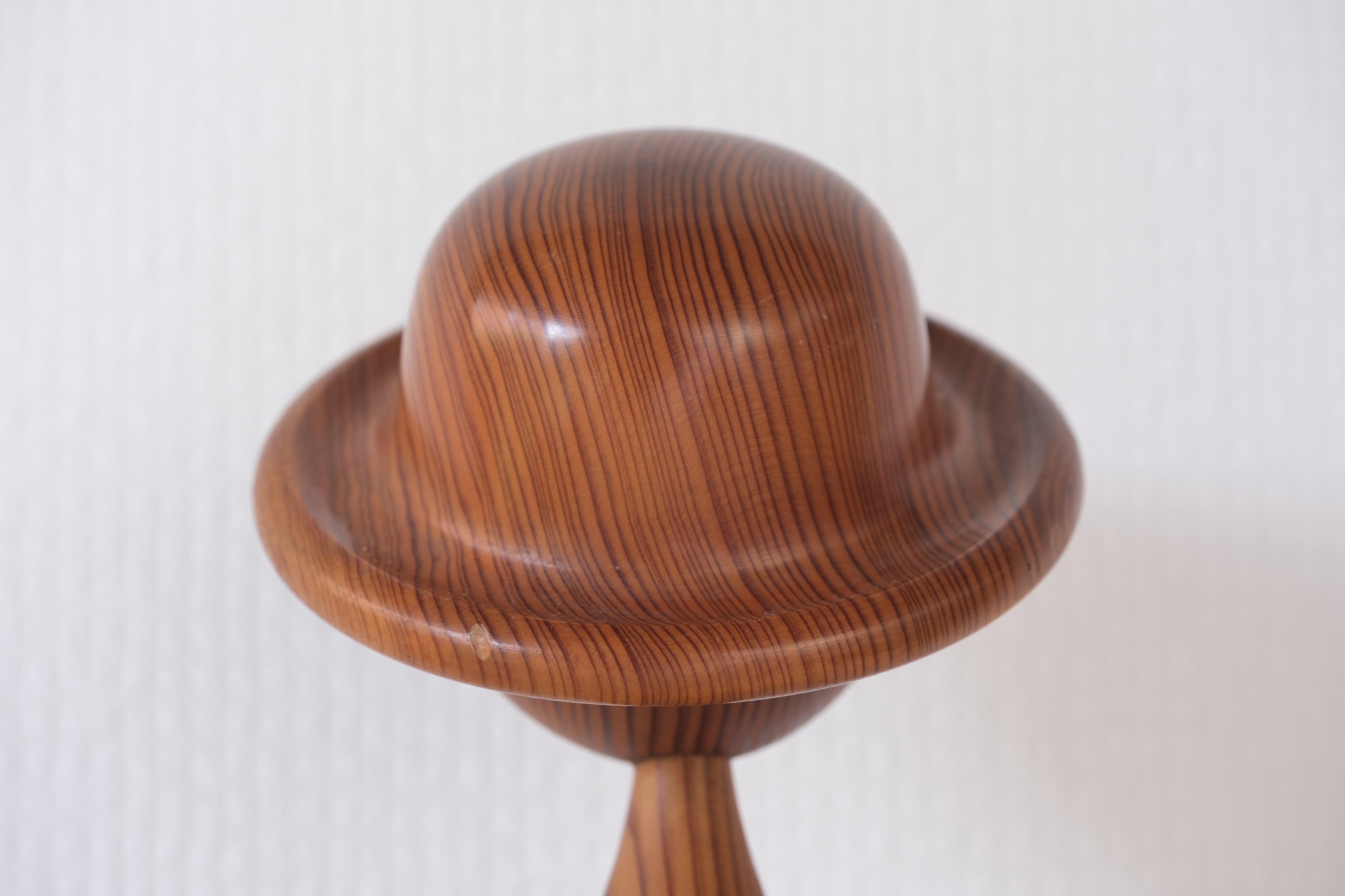 Rare Vintage Yakusugi Kokeshi with Hat | 26,5 cm