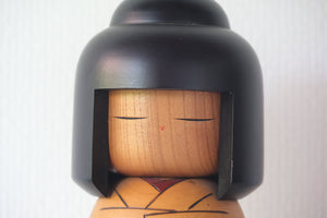 Vintage Gumma Kokeshi By Sato Suigai 佐藤翠崕 (1920 - ) | 22 cm