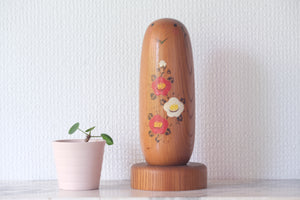 Cute Vintage Creative Kokeshi attributed to Chiyomatsu Kanou (1935-) | 21 cm