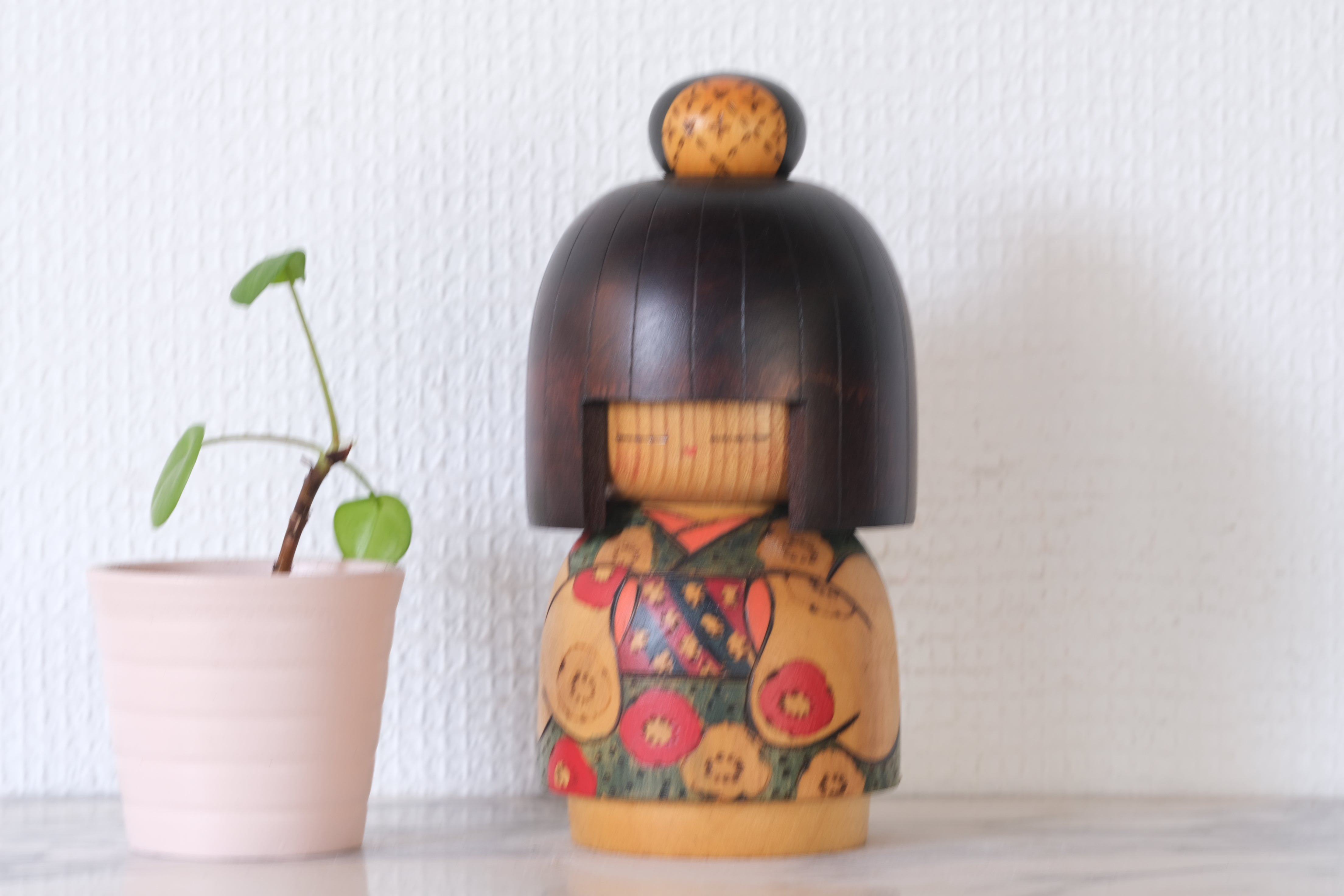 Rare Vintage Gumma Kokeshi By Kazuo Takamizawa 高見沢一夫 (1927-) | 18 cm