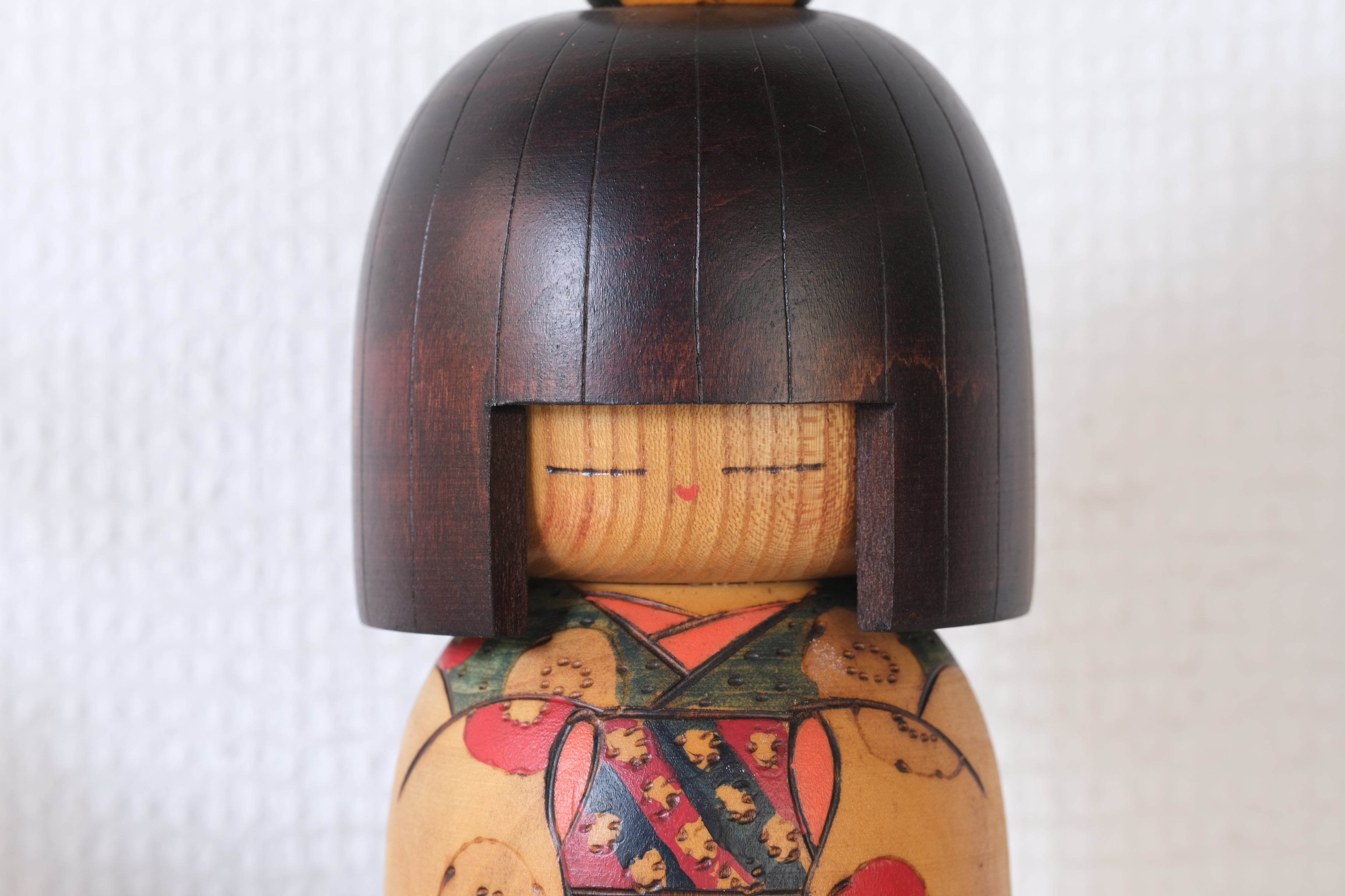 Rare Vintage Gumma Kokeshi By Kazuo Takamizawa 高見沢一夫 (1927-) | 18 cm