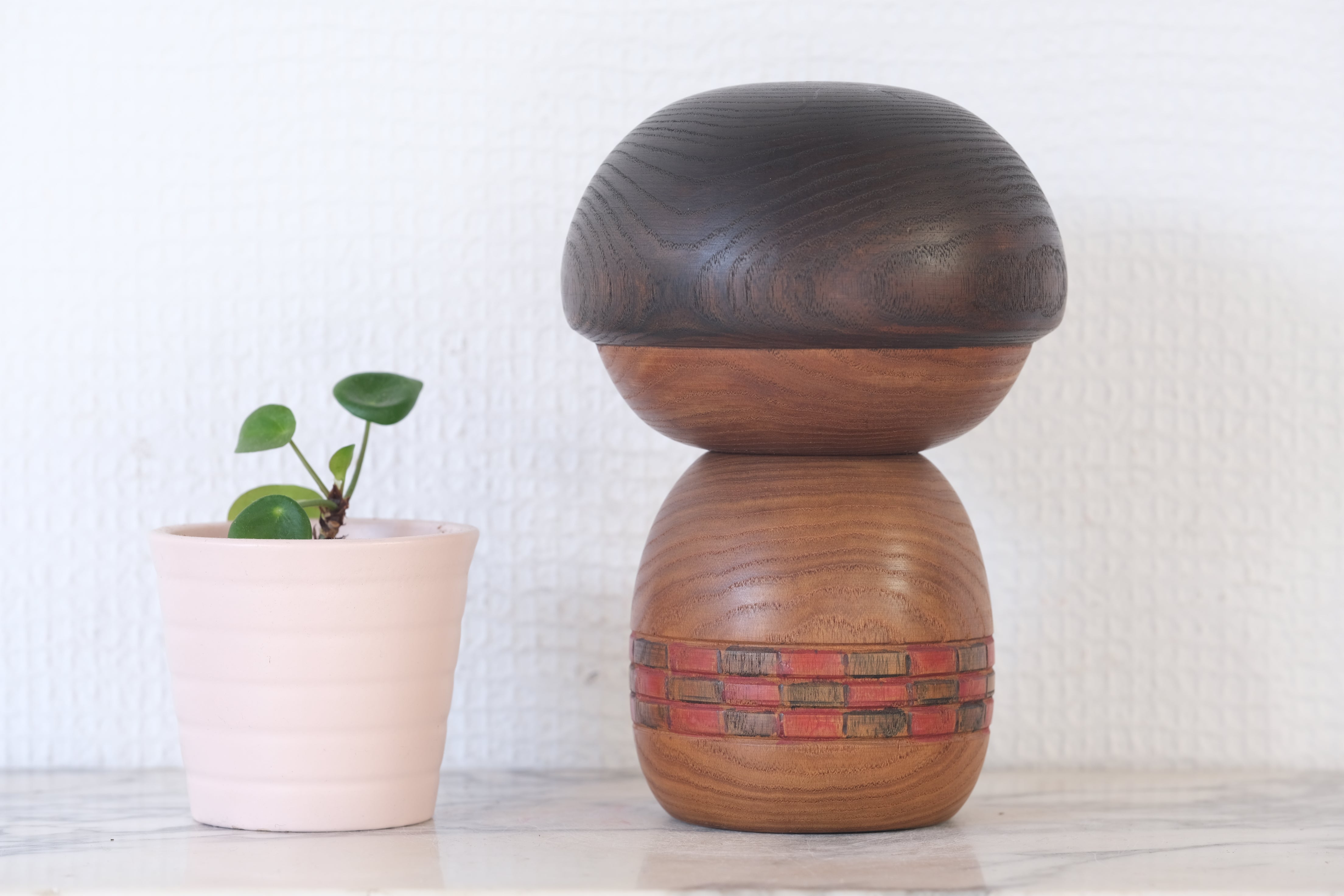 Vintage Creative Kokeshi By Sanpei Yamanaka 山中三平 (1926-2012) | 14,5 cm