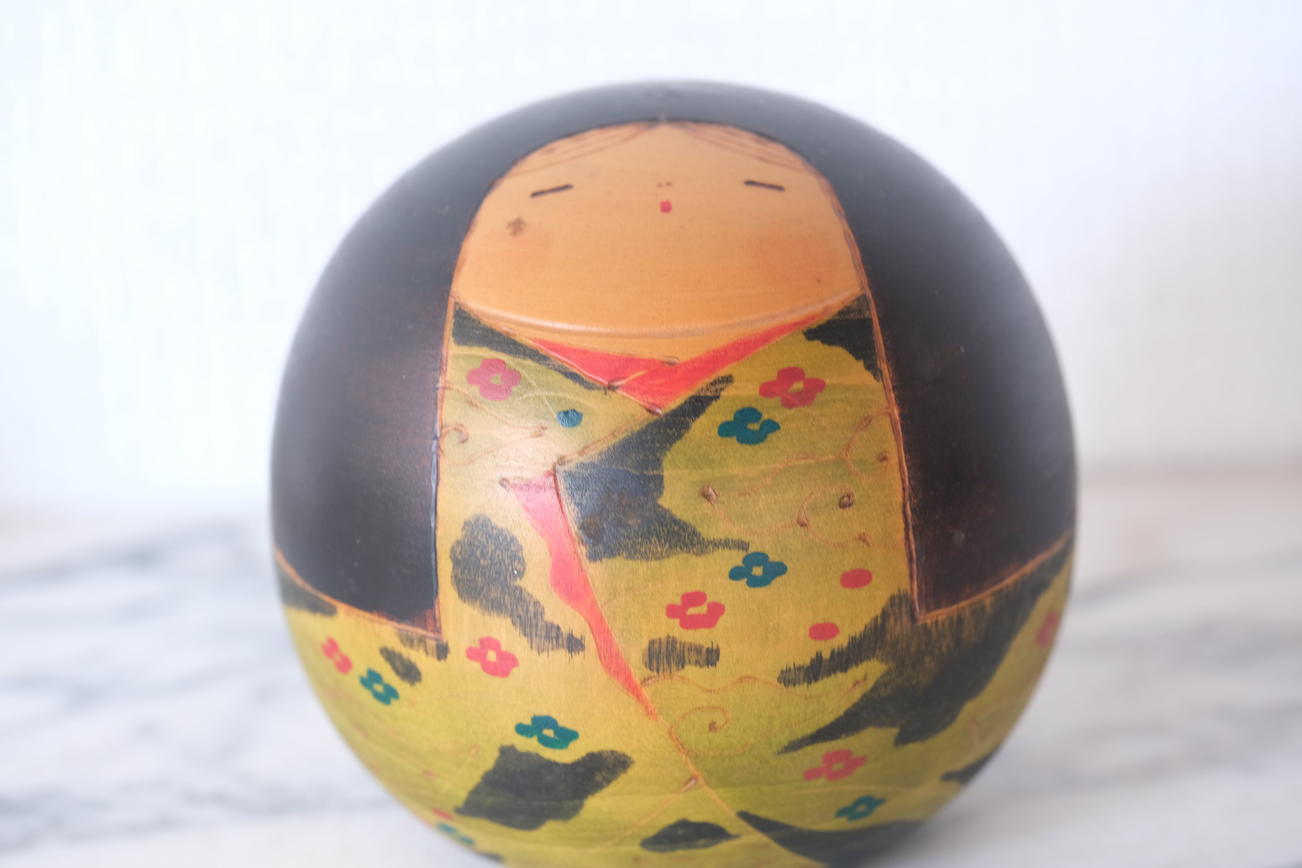 Vintage Sosaku Kokeshi By Kato Tatsuo (1940-) | 8,5 cm