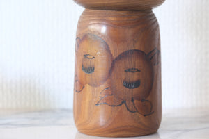 Vintage Creative Kokeshi by Kazuo Takamizawa 高見沢一夫 (1927-) | 21 cm