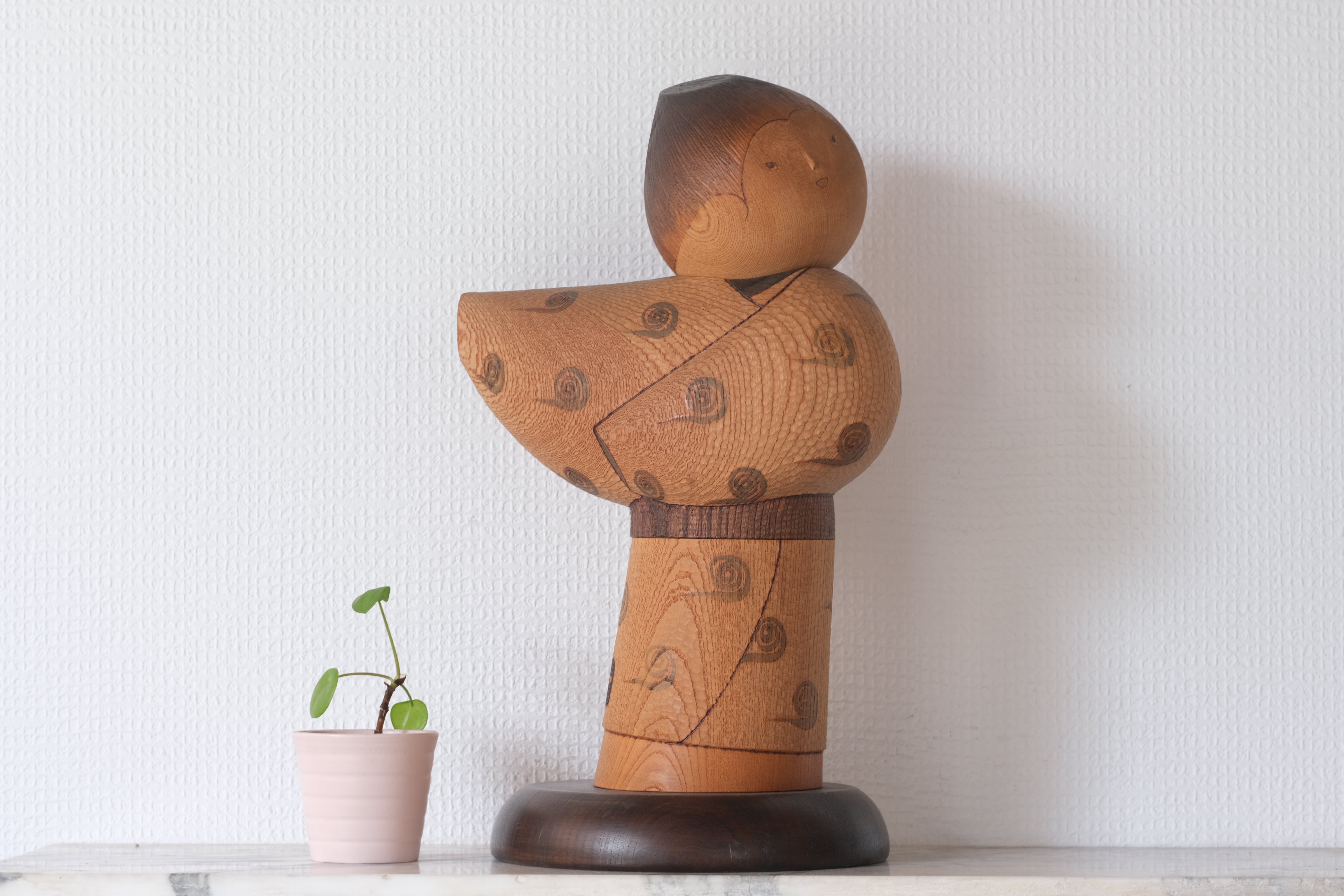 Exclusive Vintage Creative Kokeshi by Sansaku Sekiguchi 関口 三作 (1925-2018) | 36 cm