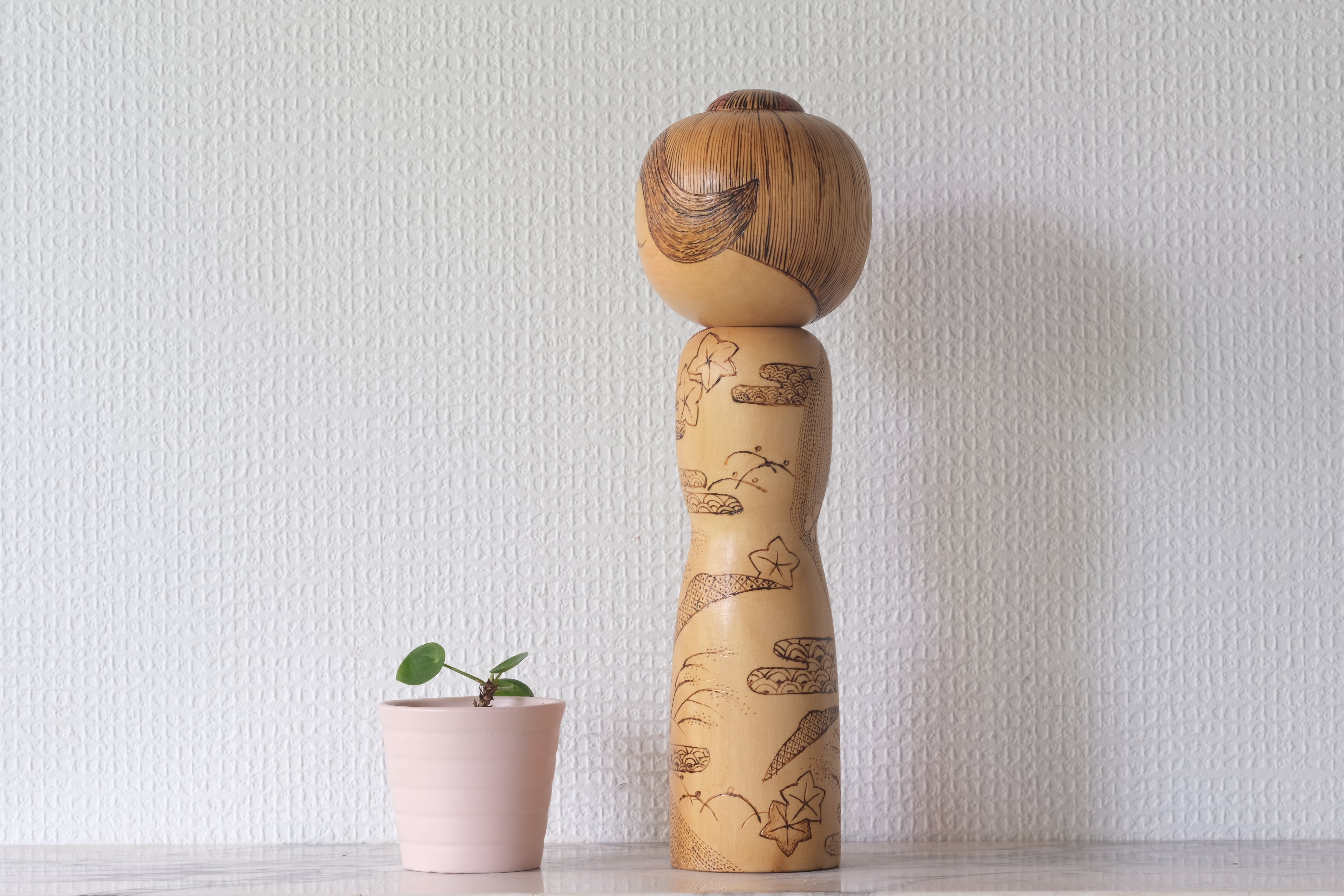 Rare Vintage Sosaku Kokeshi | 27,5 cm