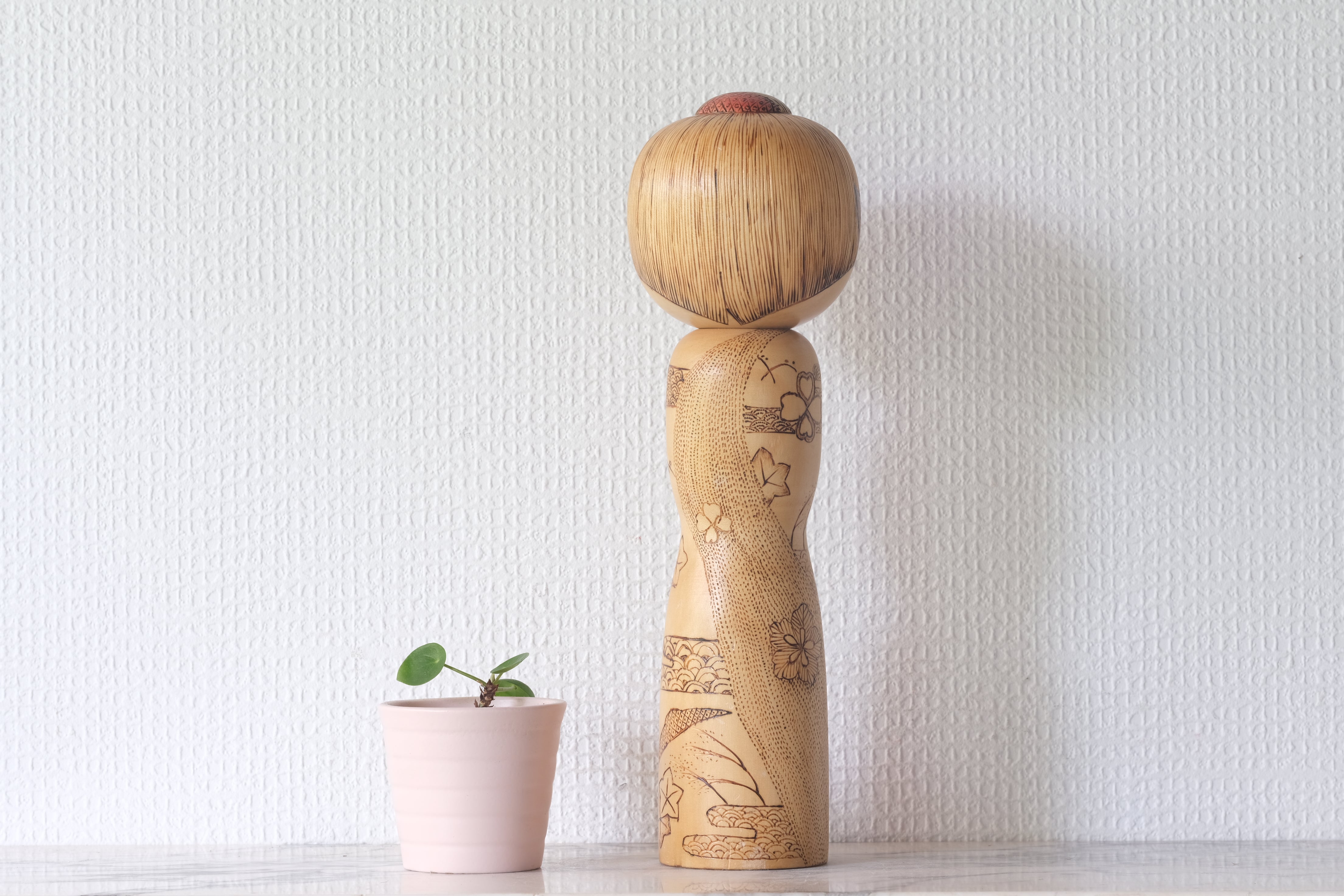 Rare Vintage Sosaku Kokeshi | 27,5 cm