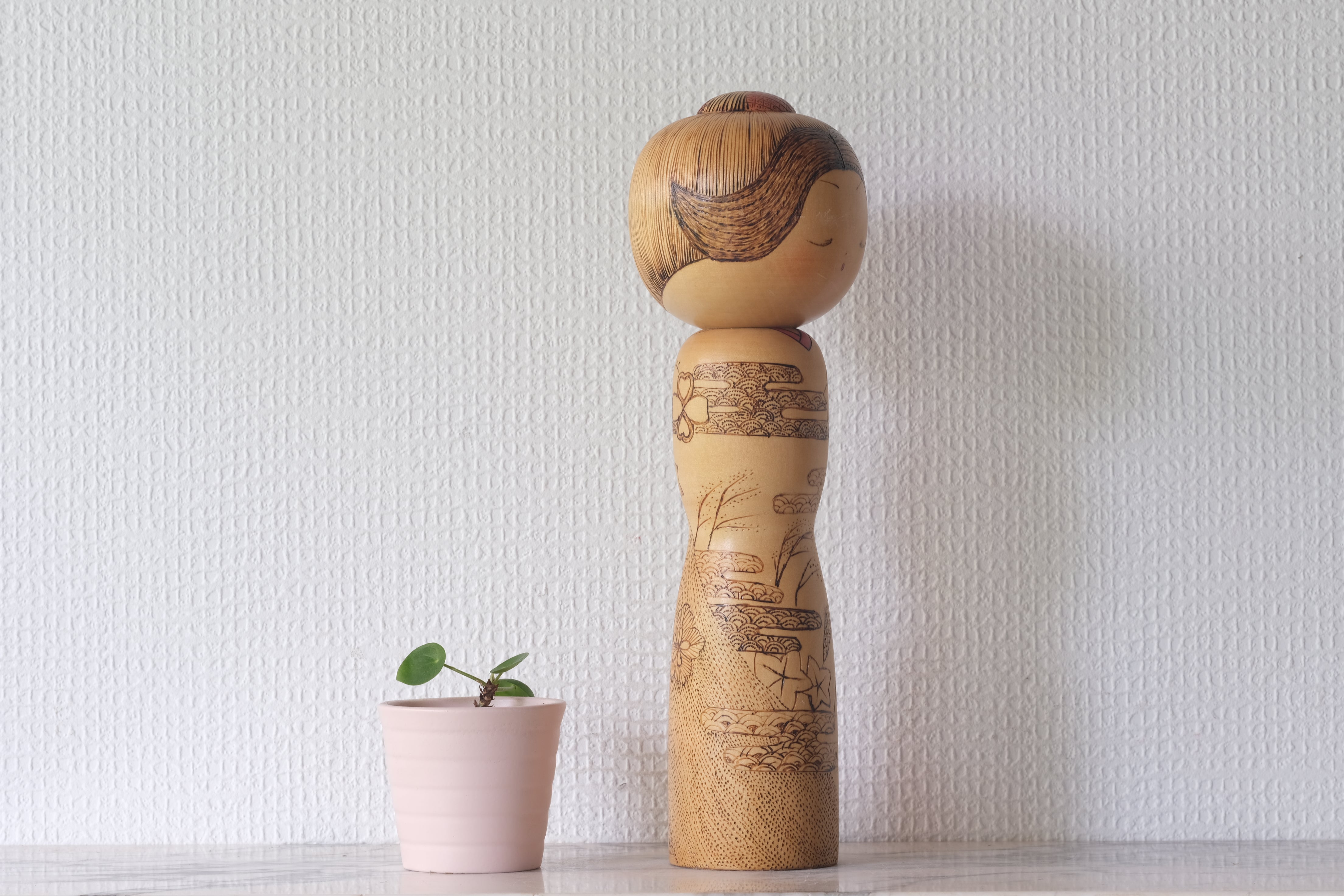 Rare Vintage Sosaku Kokeshi | 27,5 cm