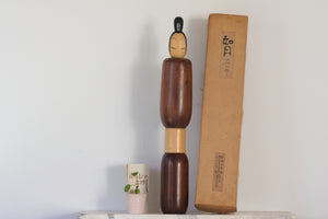 Exclusive Large Vintage Creative Kokeshi By The famous Shozan Shido (1932-1995) | With Original Box | 60,5 cm
