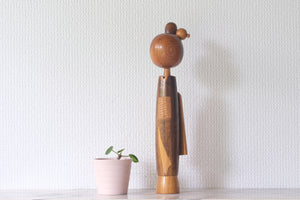 Exclusive Elegant Vintage Creative Kokeshi by Takanashi Hanpuushi | 29 cm