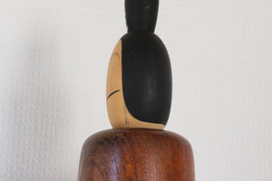 Exclusive Large Vintage Creative Kokeshi By The famous Shozan Shido (1932-1995) | With Original Box | 60,5 cm