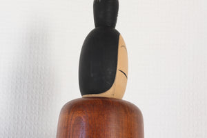 Exclusive Large Vintage Creative Kokeshi By The famous Shozan Shido (1932-1995) | With Original Box | 60,5 cm