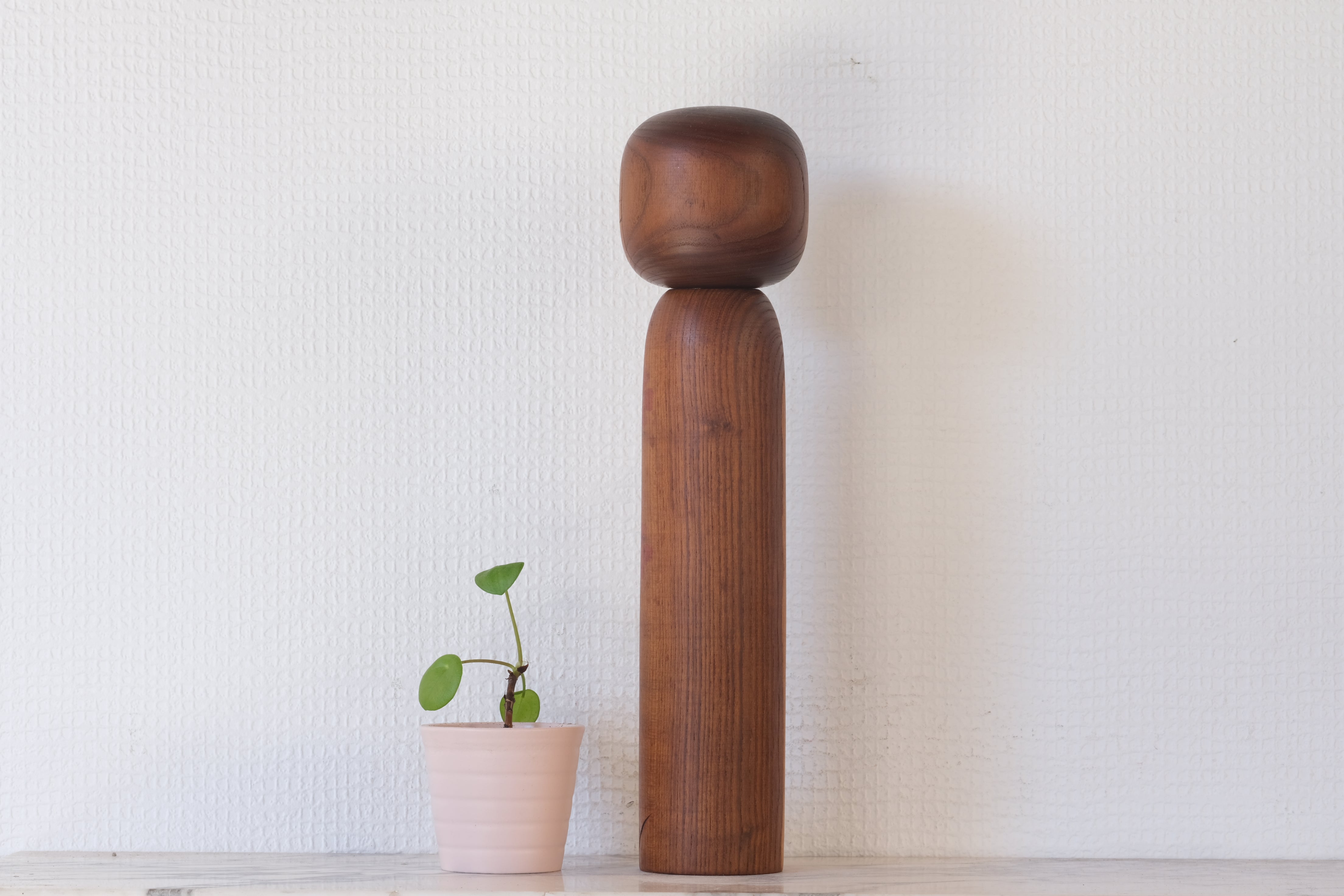 Exclusive Vintage Sosaku Kokeshi by Hideo Ishihara (1925-1999) | 31 cm