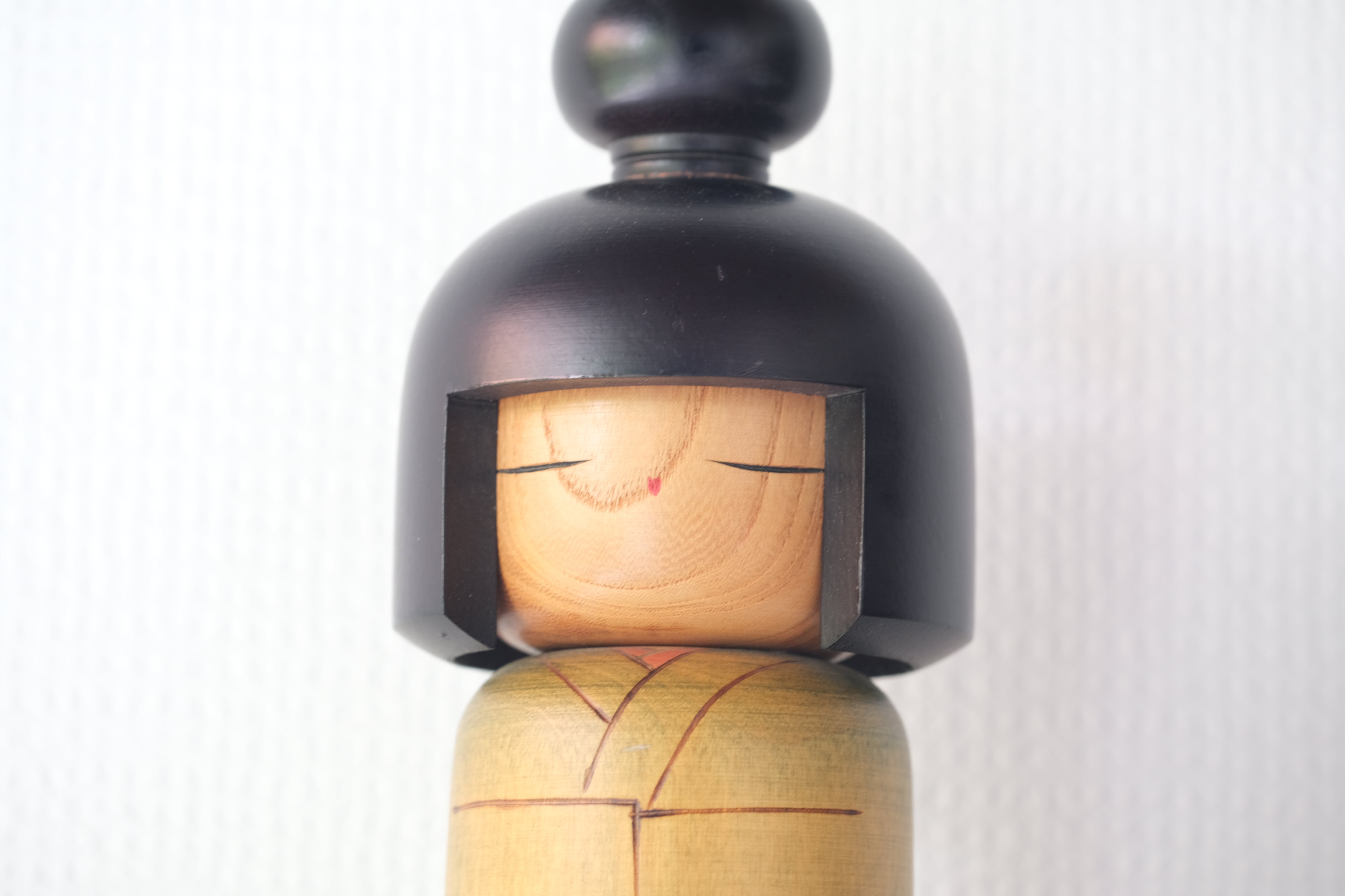 Vintage Gumma Kokeshi by Sato Suigai 佐藤翠崕 (1920-) | With Oiginal Box | 31 cm