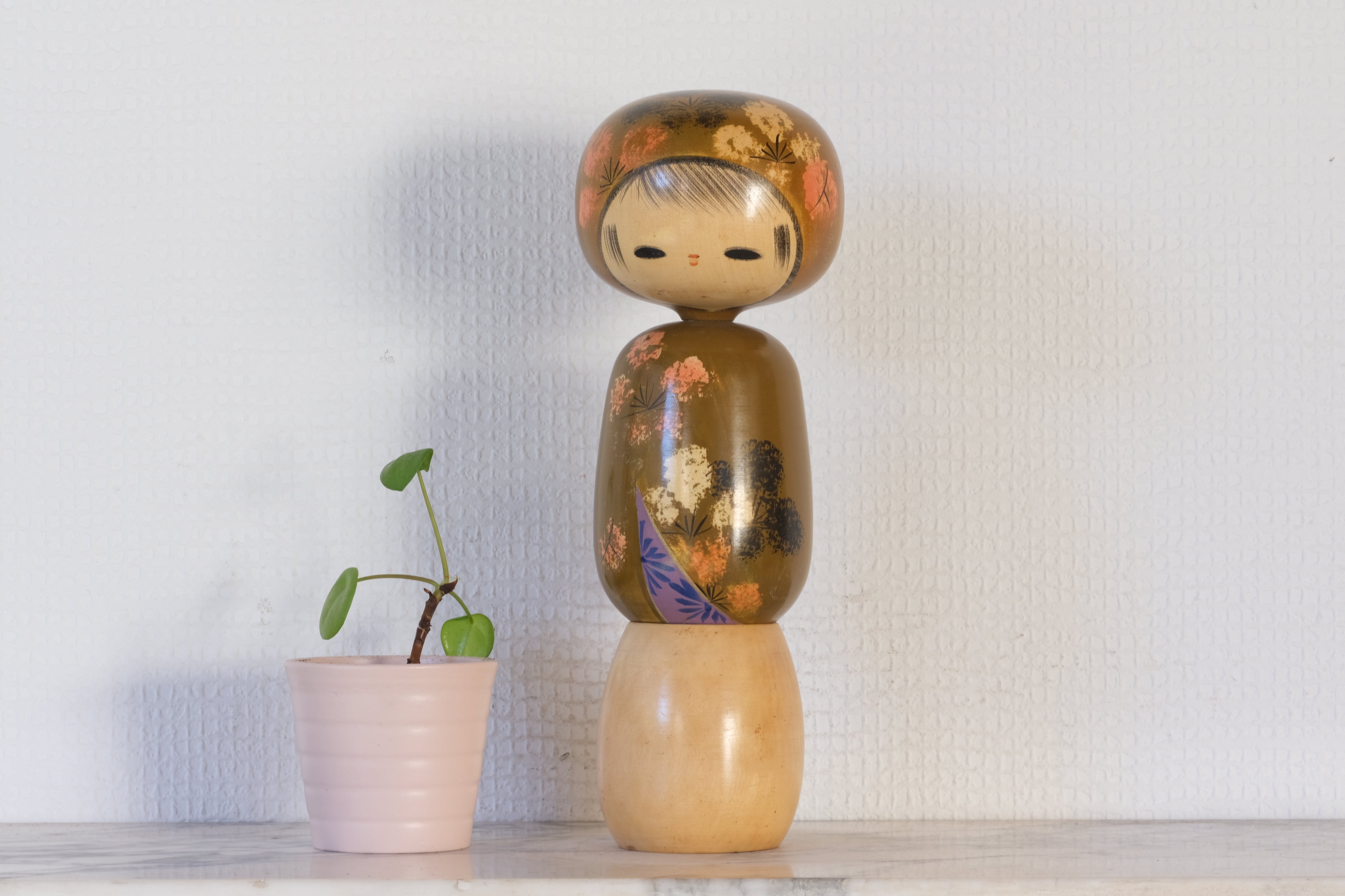 Vintage Creative Kokeshi by Kato Masami (1925-) | 23,5 cm