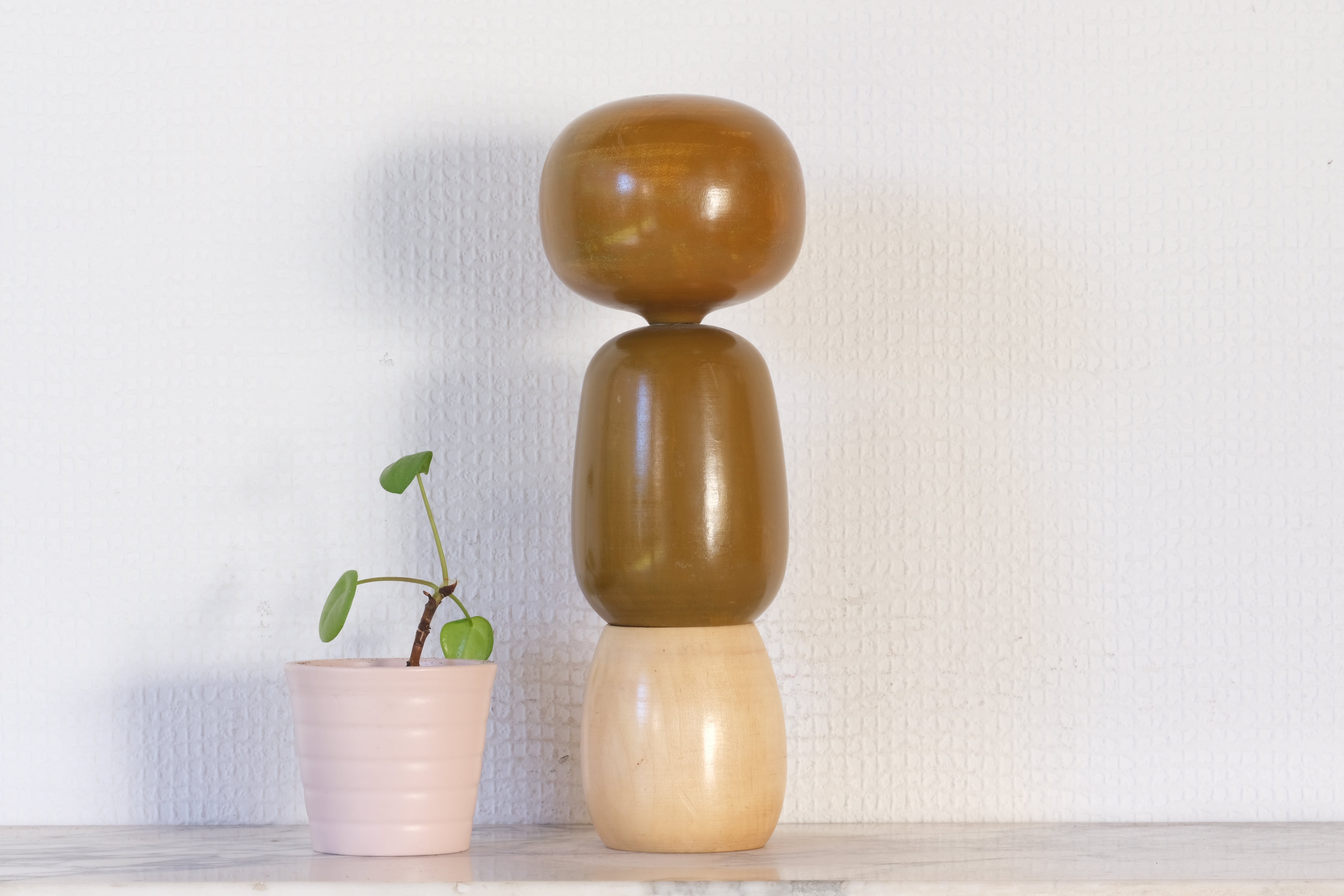 Vintage Creative Kokeshi by Kato Masami (1925-) | 23,5 cm