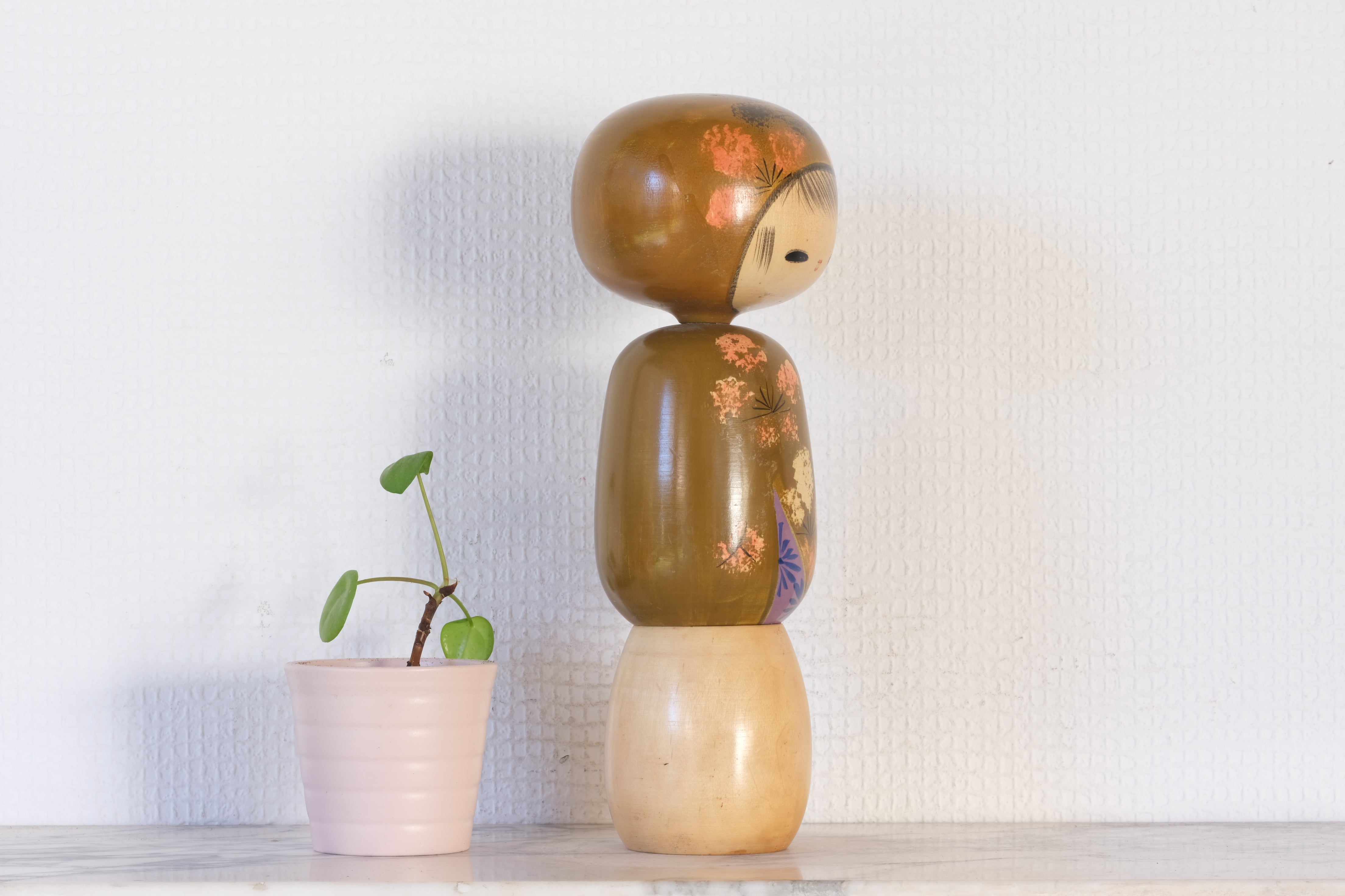 Vintage Creative Kokeshi by Kato Masami (1925-) | 23,5 cm