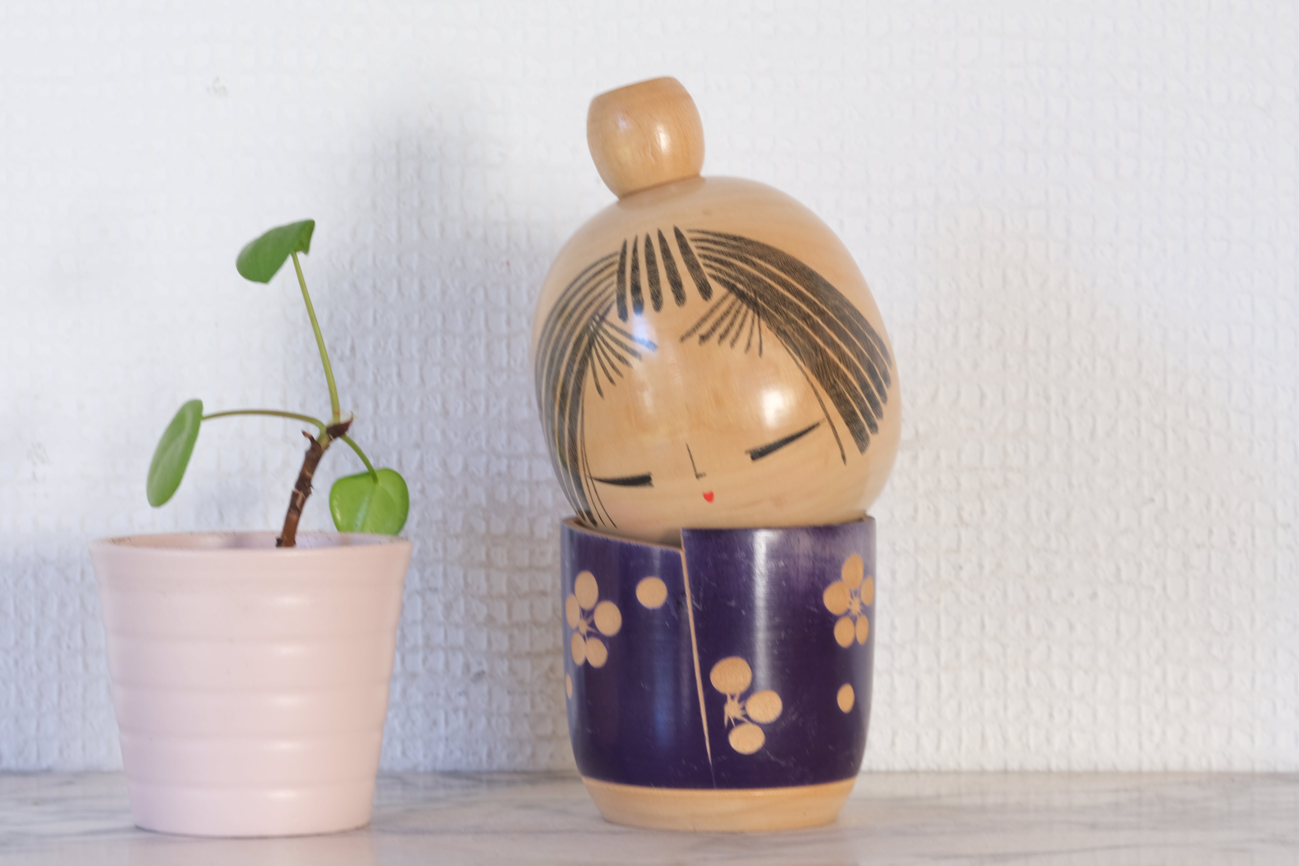 Vintage Sosaku Kokeshi By Sato Suigai (1920-) | 15 cm