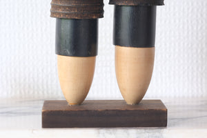 Exclusive Vintage Creative Kokeshi By The famous Shozan Shido (1932-1995) | 29 cm