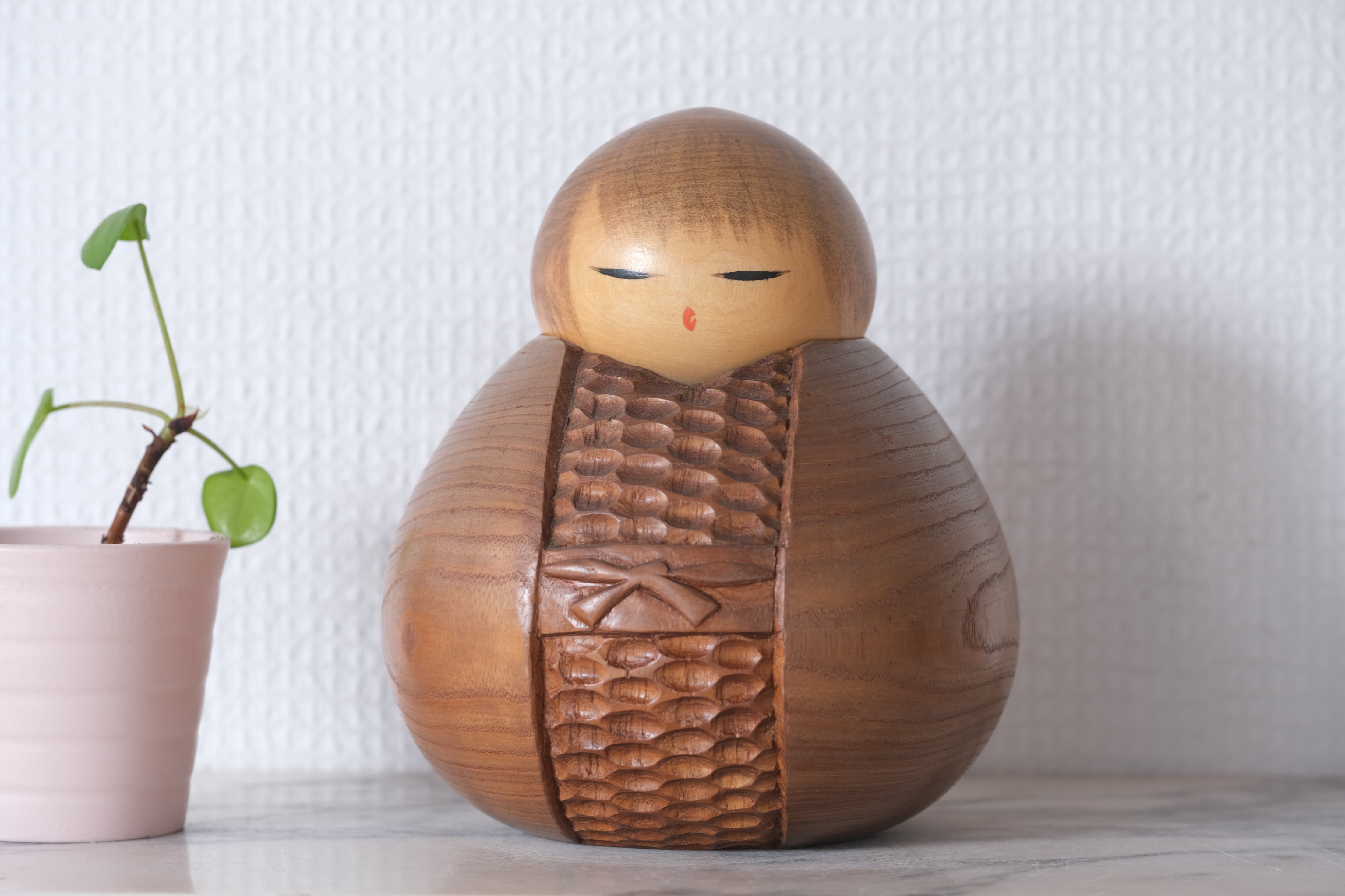 Rare Vintage Creative Kokeshi By Watanabe Masao (1917-2007) | 14 cm