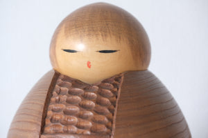 Rare Vintage Creative Kokeshi By Watanabe Masao (1917-2007) | 14 cm