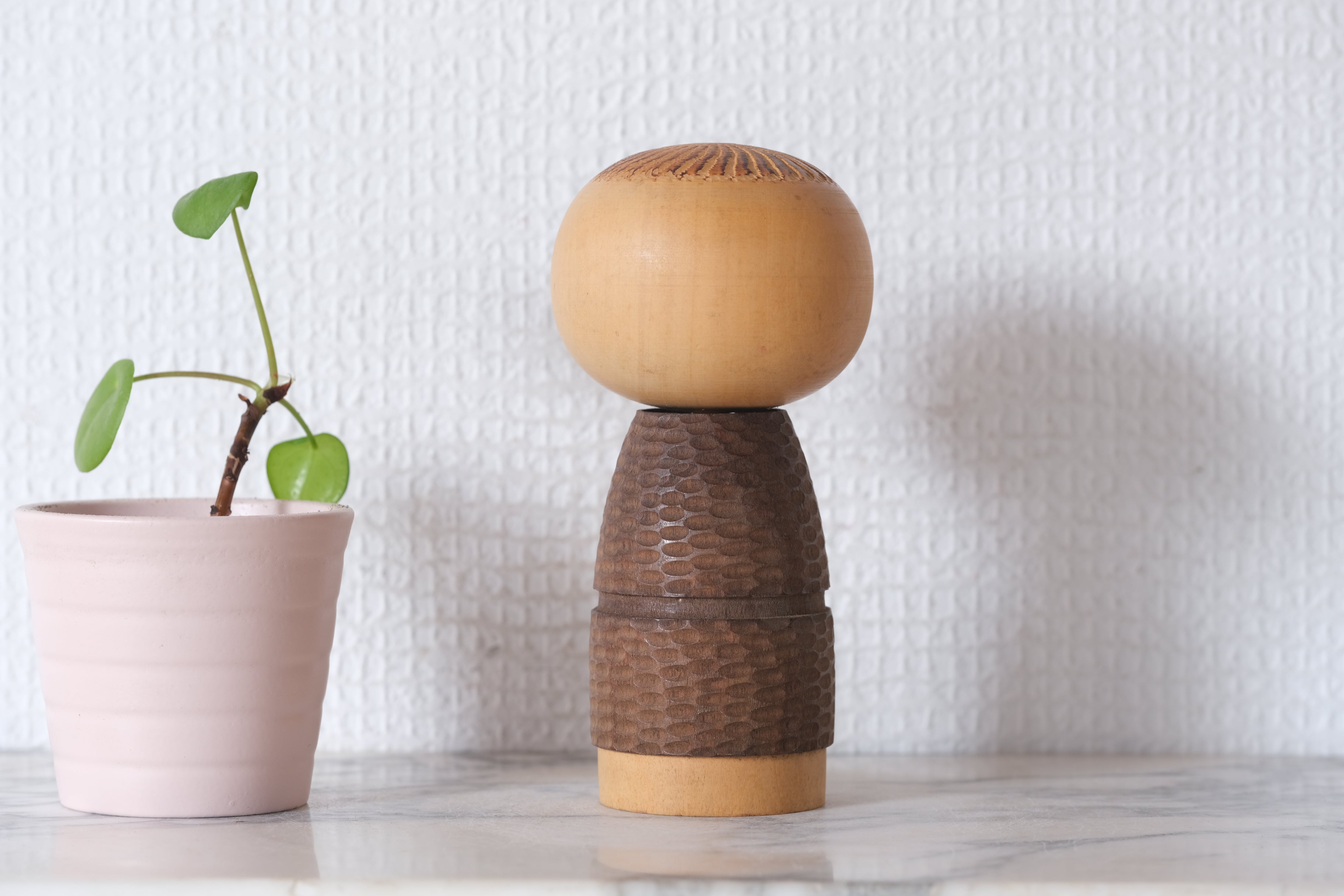 Vintage Creative Kokeshi by Katase Kahei 片瀬快平 (1922-2015) | 12,5 cm