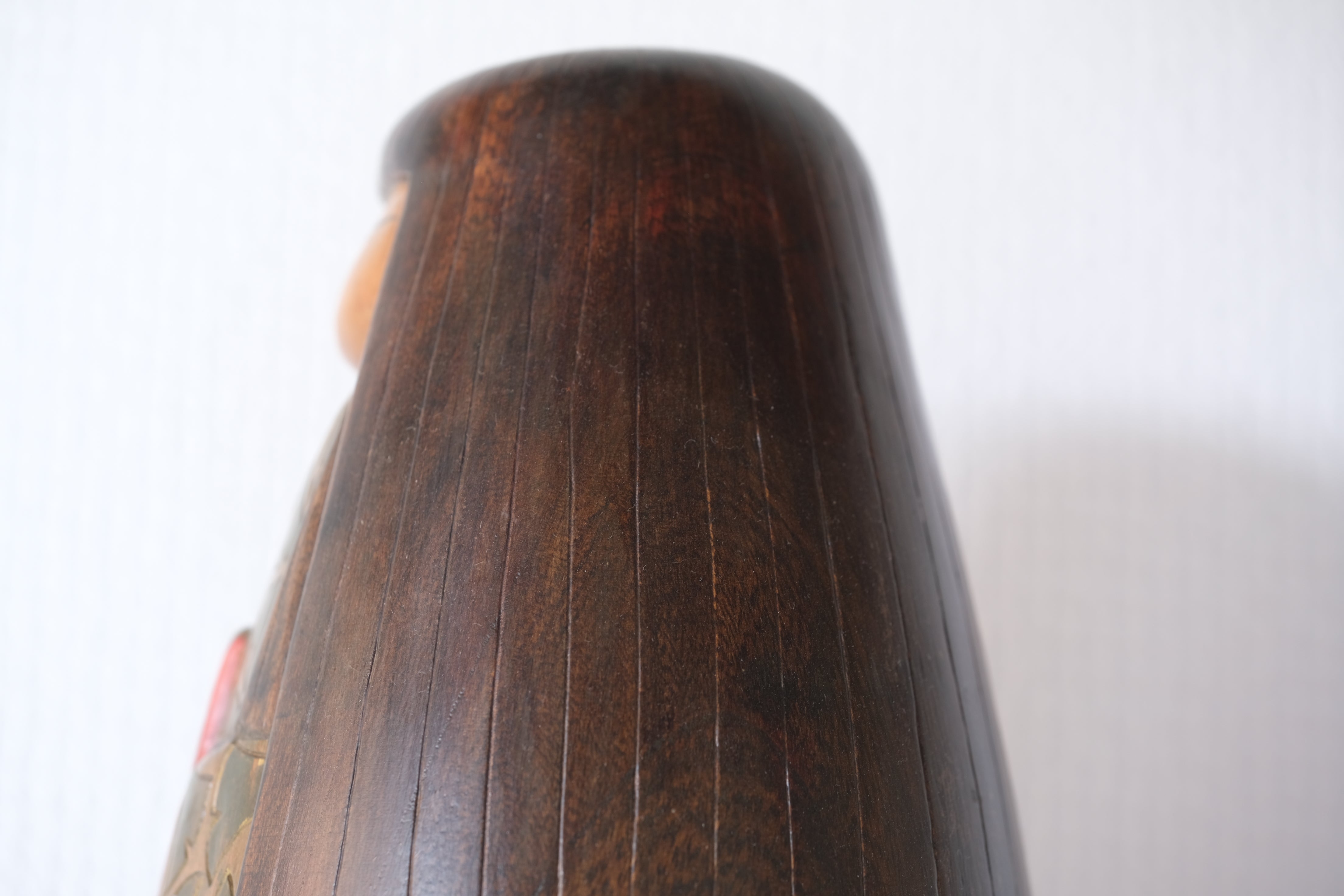 Exclusive Vintage Kokeshi By Kazuo Takamizawa (1927-) | Titled: 銀杏 - Ginkgo |  Museum Quality | 49,5 cm