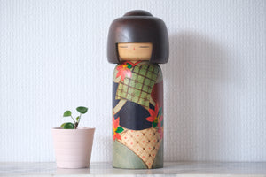 Vintage Gumma Kokeshi By Yuji Kawase 川瀬祐志作 (1938-) | 23,5 cm