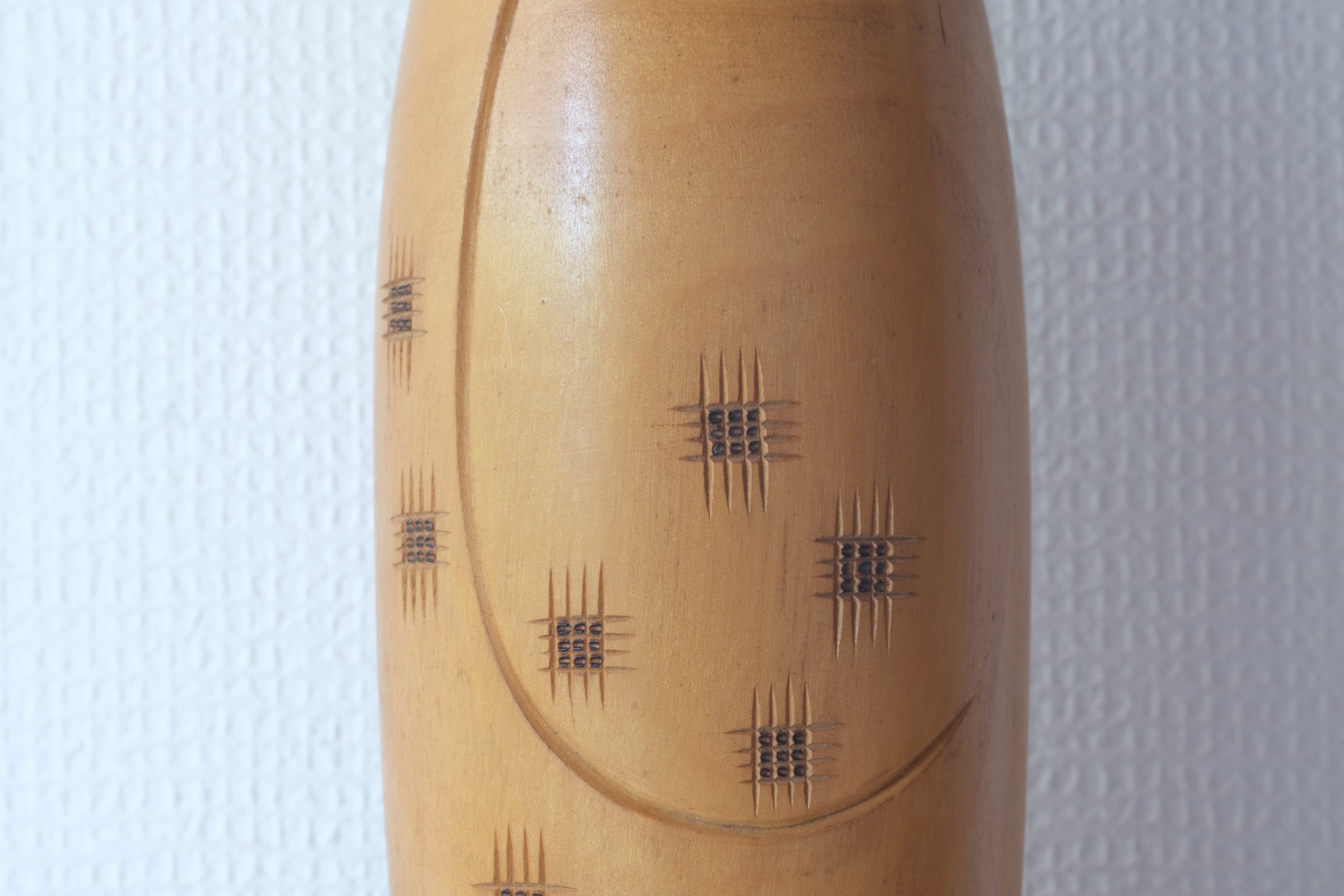 Exclusive Vintage Creative Kokeshi by Chiyomatsu Kano 狩野千代松 (1935-) | 40 cm