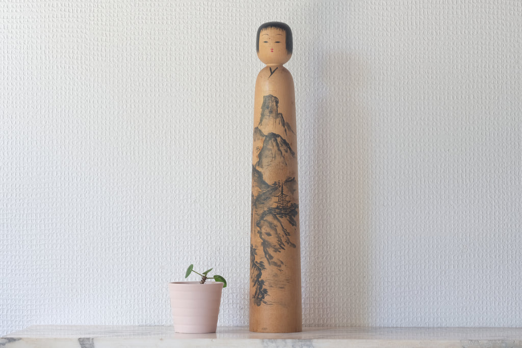 Exclusive Vintage Matagoro Kokeshi | 37,5 cm