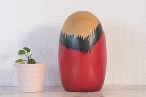 Vintage Daruma by Usaburo | 16 cm